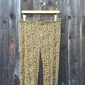 See Through Animal Print Leggings